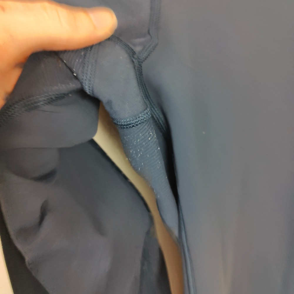 Lululemon On Your Mark Crop Leggings Womens 6 23" Nocturnal Teal Luxtreme Yoga - Picture 6 of 10